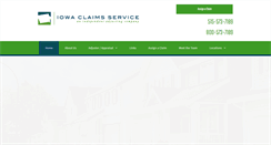 Desktop Screenshot of iowaclaimsservice.com